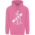 A Snowboarder Snowboarding Childrens Kids Hoodie Azalea