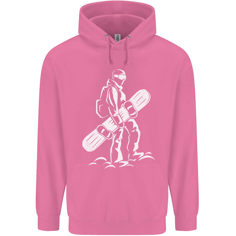 A Snowboarder Snowboarding Childrens Kids Hoodie Azalea