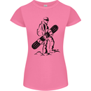 A Snowboarder Snowboarding Winter Sports Womens Petite Cut T-Shirt Azalea