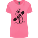 A Snowboarder Snowboarding Winter Sports Womens Wider Cut T-Shirt Azalea