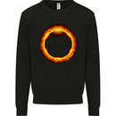 A Solar Eclipse Mens Sweatshirt Jumper Black