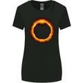 A Solar Eclipse Womens Wider Cut T-Shirt Black