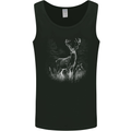A Stag Deer Mens Vest Tank Top Black