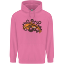 A Steampunk Dolphin Childrens Kids Hoodie Azalea