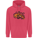 A Steampunk Dolphin Childrens Kids Hoodie Heliconia