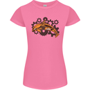 A Steampunk Dolphin Womens Petite Cut T-Shirt Azalea