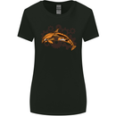 A Steampunk Dolphin Womens Wider Cut T-Shirt Black