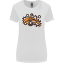 A Steampunk Dolphin Womens Wider Cut T-Shirt White