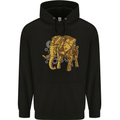 A Steampunk Elephant Childrens Kids Hoodie Black