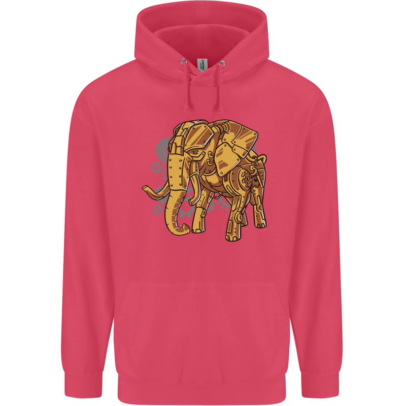 A Steampunk Elephant Childrens Kids Hoodie Heliconia