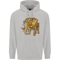 A Steampunk Elephant Childrens Kids Hoodie Sports Grey