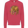 A Steampunk Elephant Kids Sweatshirt Jumper Heliconia