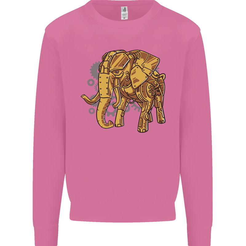 A Steampunk Elephant Mens Sweatshirt Jumper Azalea