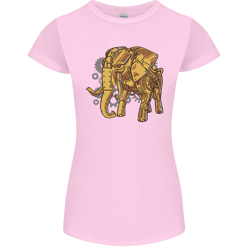 A Steampunk Elephant Womens Petite Cut T-Shirt