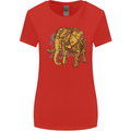 A Steampunk Elephant Womens Wider Cut T-Shirt Red