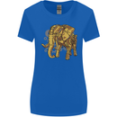 A Steampunk Elephant Womens Wider Cut T-Shirt Royal Blue