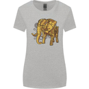 A Steampunk Elephant Womens Wider Cut T-Shirt Sports Grey