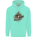 A Steampunk Fish Childrens Kids Hoodie Peppermint