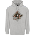 A Steampunk Fish Childrens Kids Hoodie Sports Grey