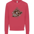 A Steampunk Fish Kids Sweatshirt Jumper Heliconia