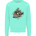 A Steampunk Fish Kids Sweatshirt Jumper Peppermint