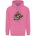 A Steampunk Fish Mens 80% Cotton Hoodie Azelea