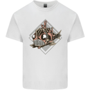 A Steampunk Fish Mens Cotton T-Shirt Tee Top White