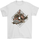 A Steampunk Fish Mens T-Shirt 100% Cotton White