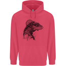 A Steampunk Iguana Lizard Reptiles Childrens Kids Hoodie Heliconia