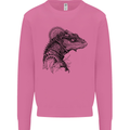 A Steampunk Iguana Lizard Reptiles Mens Sweatshirt Jumper Azalea