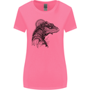 A Steampunk Iguana Lizard Reptiles Womens Wider Cut T-Shirt Azalea