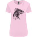 A Steampunk Iguana Lizard Reptiles Womens Wider Cut T-Shirt Light Pink