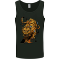 A Steampunk Lion Mens Vest Tank Top Black