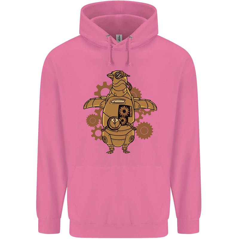 A Steampunk Penguin Childrens Kids Hoodie Azalea