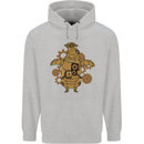 A Steampunk Penguin Childrens Kids Hoodie Sports Grey