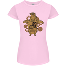 A Steampunk Penguin Womens Petite Cut T-Shirt Light Pink