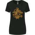 A Steampunk Penguin Womens Wider Cut T-Shirt Black