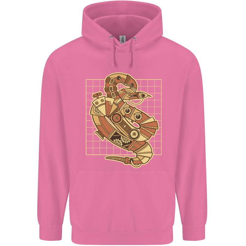 A Steampunk Snake Reptiles Childrens Kids Hoodie Azalea