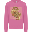 A Steampunk Snake Reptiles Mens Sweatshirt Jumper Azalea