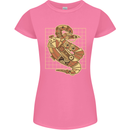 A Steampunk Snake Reptiles Womens Petite Cut T-Shirt Azalea