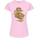 A Steampunk Snake Reptiles Womens Petite Cut T-Shirt Light Pink