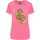 A Steampunk Snake Reptiles Womens Wider Cut T-Shirt Azalea
