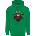 A Steampunk Viking Childrens Kids Hoodie Irish Green