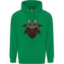 A Steampunk Viking Childrens Kids Hoodie Irish Green