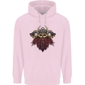 A Steampunk Viking Childrens Kids Hoodie Light Pink
