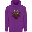 A Steampunk Viking Childrens Kids Hoodie Purple