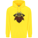 A Steampunk Viking Childrens Kids Hoodie Yellow