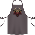 A Steampunk Viking Cotton Apron 100% Organic Dark Grey
