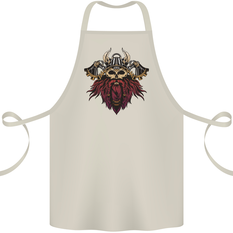 A Steampunk Viking Cotton Apron 100% Organic Natural