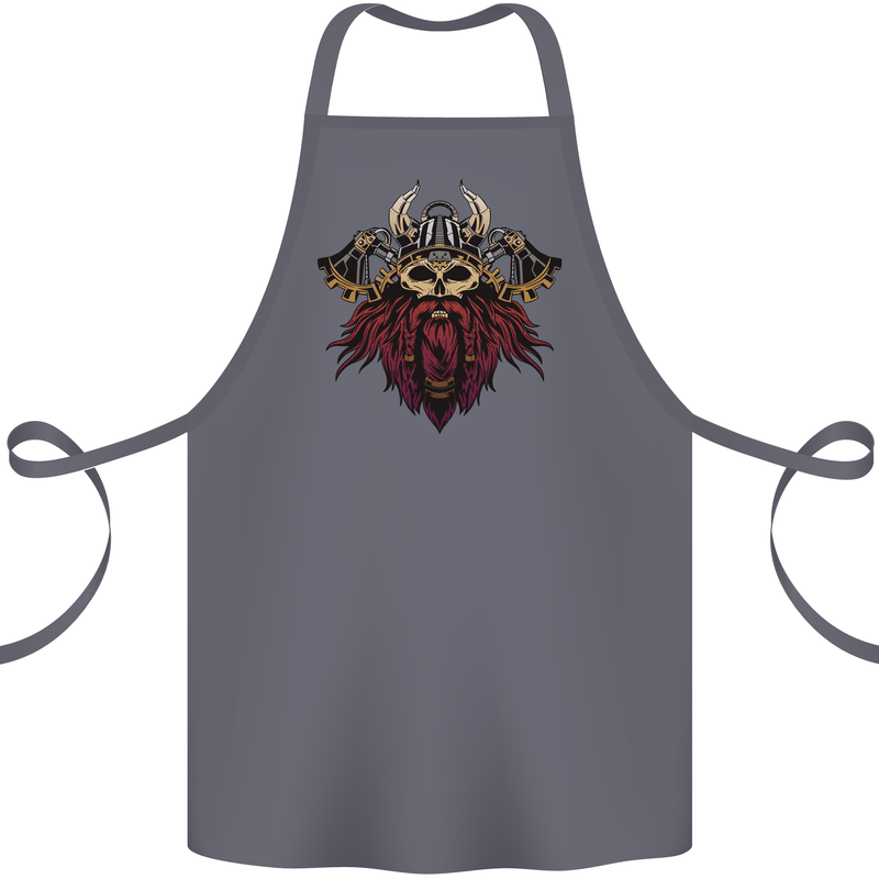 A Steampunk Viking Cotton Apron 100% Organic Steel